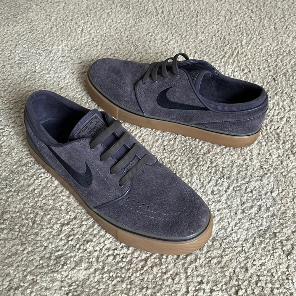 Stefan Janoski Purple Suede Skateboarding Shoes